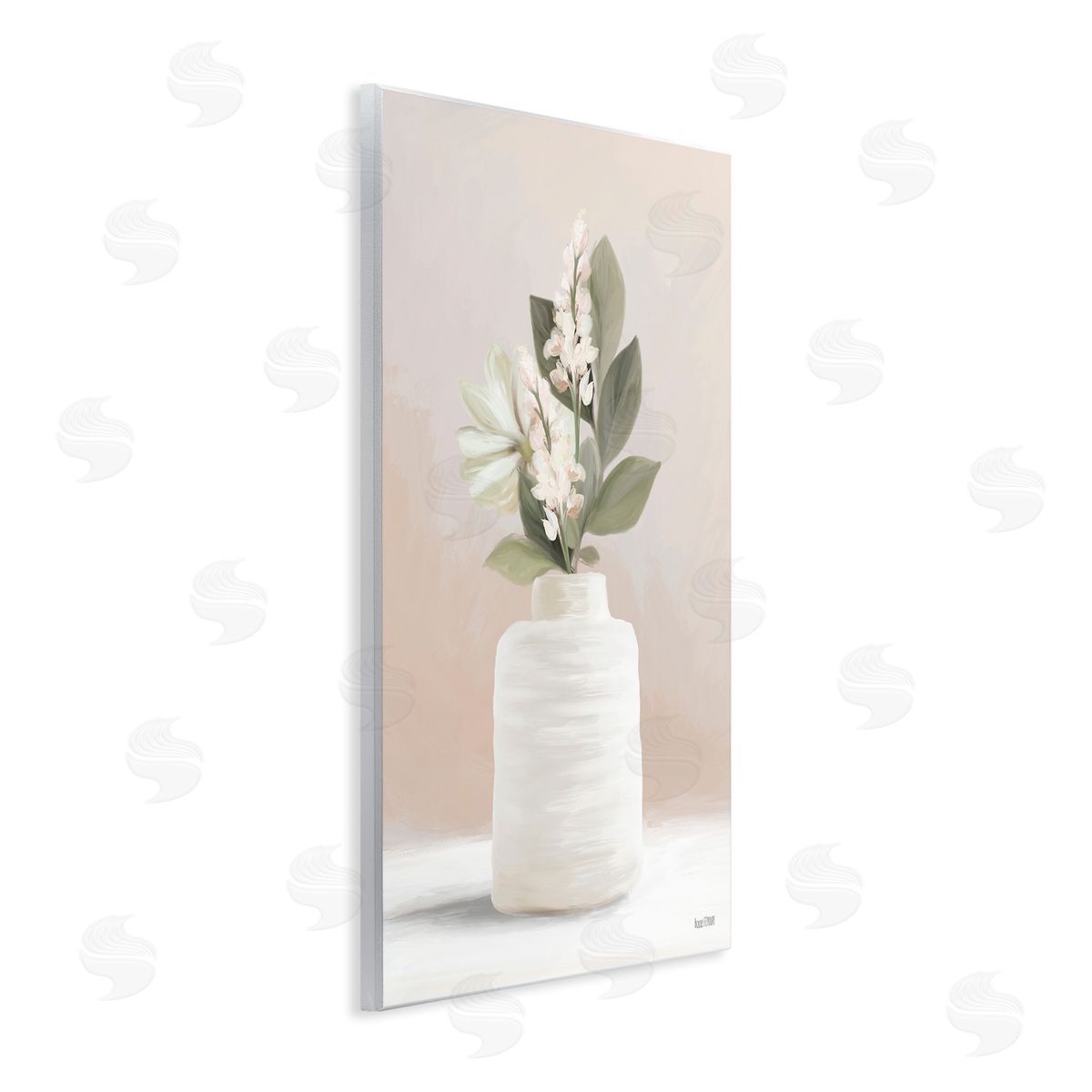 Simple Potted Herb Wood Plaque Wall Art, Home Decor by House Fenway