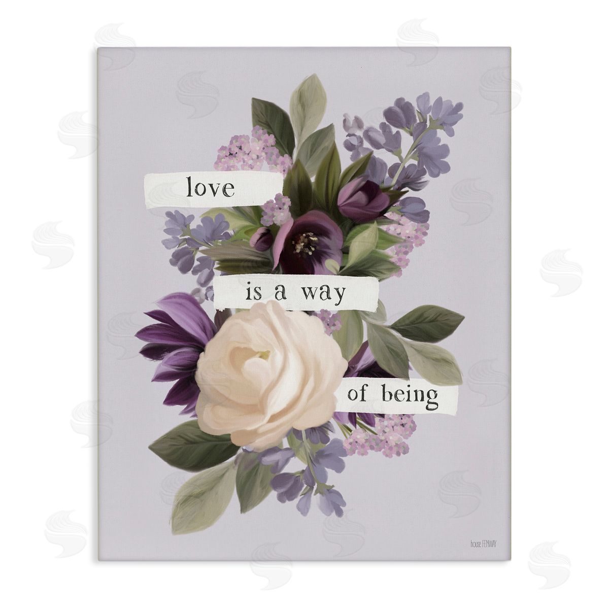 Love Is Way Of Being Canvas Wall Art, Home Decor by House Fenway