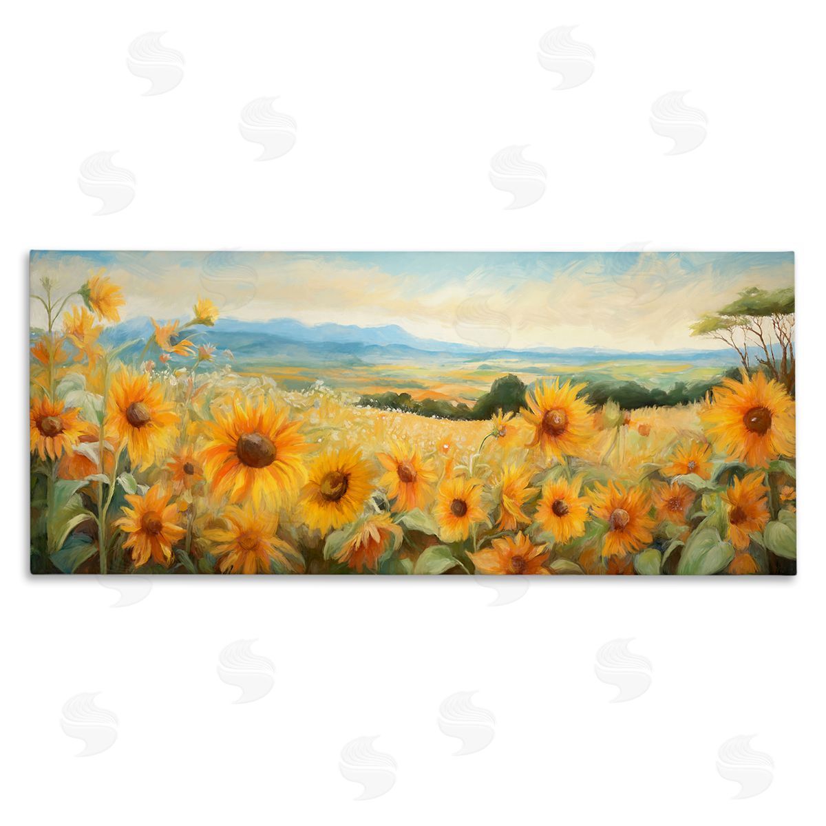 Ramona Murdock Sunflower Fields Panorama