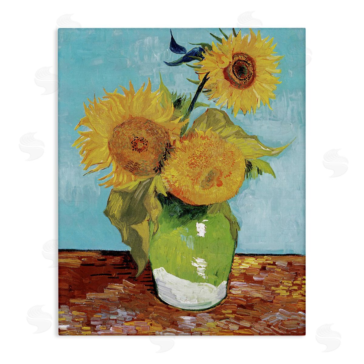 Van Gogh Sunflowers Canvas Wall Art, Home Decor by Andrea Haase