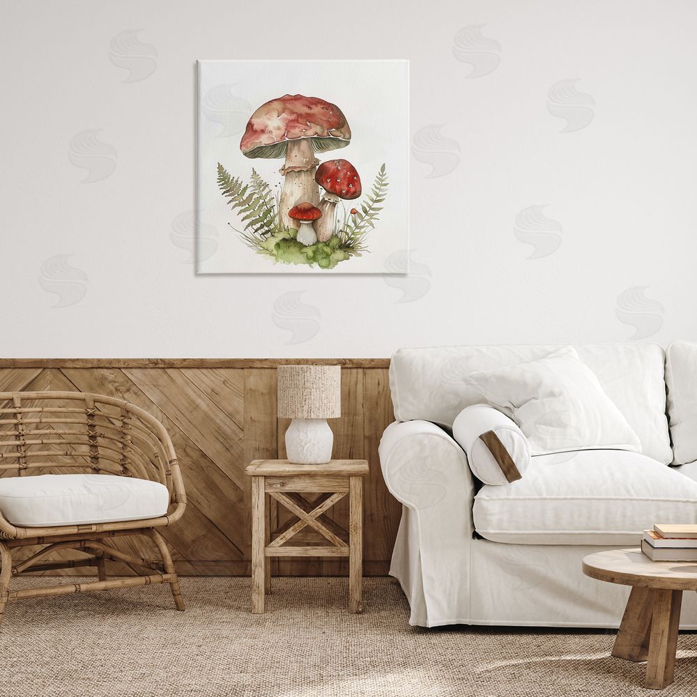 Lazar Studio Enchanted Forest Floor Canvas Wall Art Print in Room