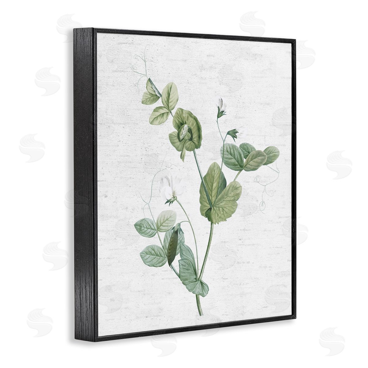 Soft Country Botanical Black Frame Print Wall Art, Home Decor by Lettered and Lined