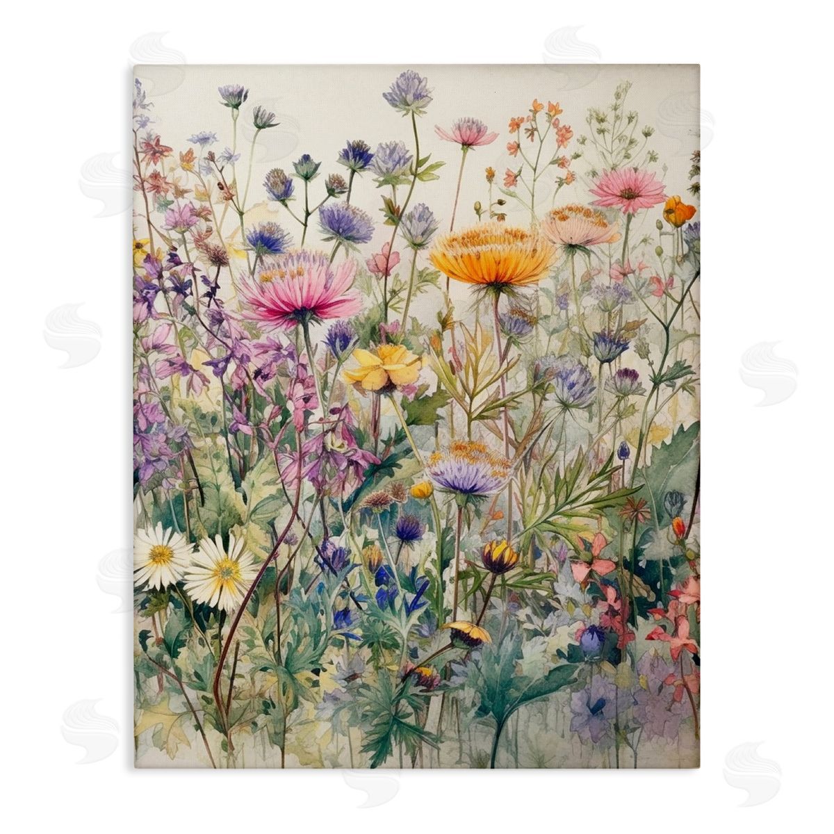 Ryley Gray Mixed Wild Flowers Canvas Wall Art Print
