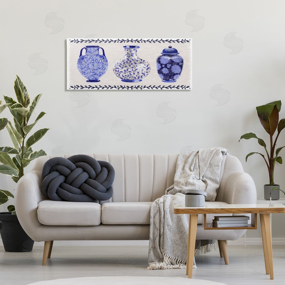 Raquel Maciel Traditional Blue Vases