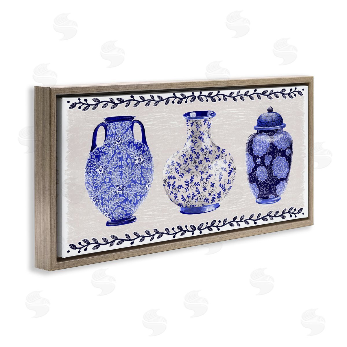 Raquel Maciel Traditional Blue Vases