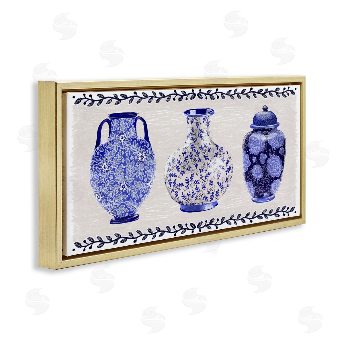 Raquel Maciel Traditional Blue Vases