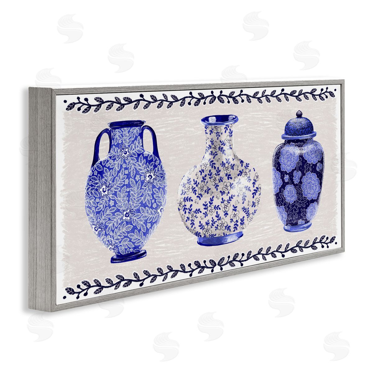 Raquel Maciel Traditional Blue Vases