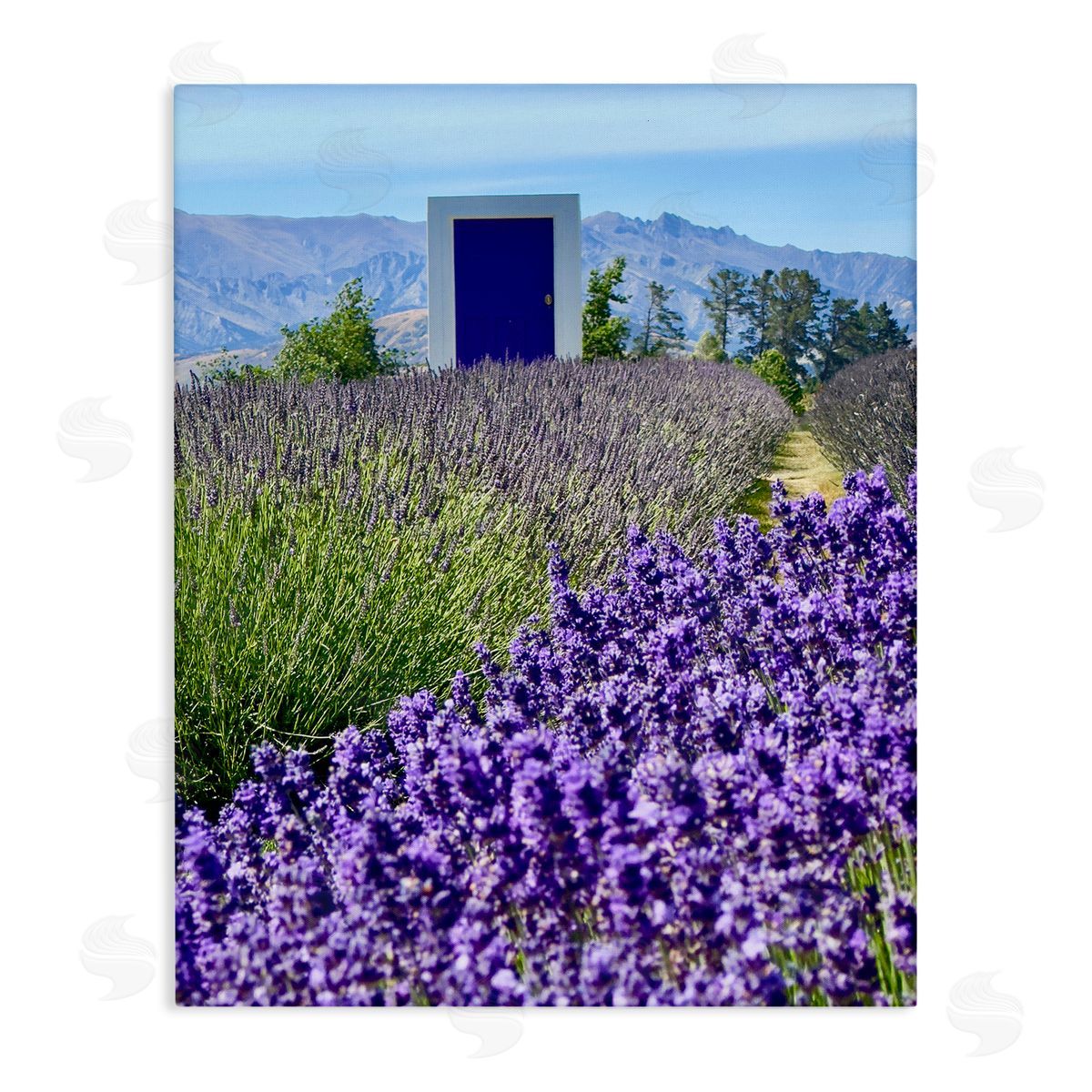 Surreal Doorway Landscape Canvas Wall Art, Home Decor by Kali Wilson