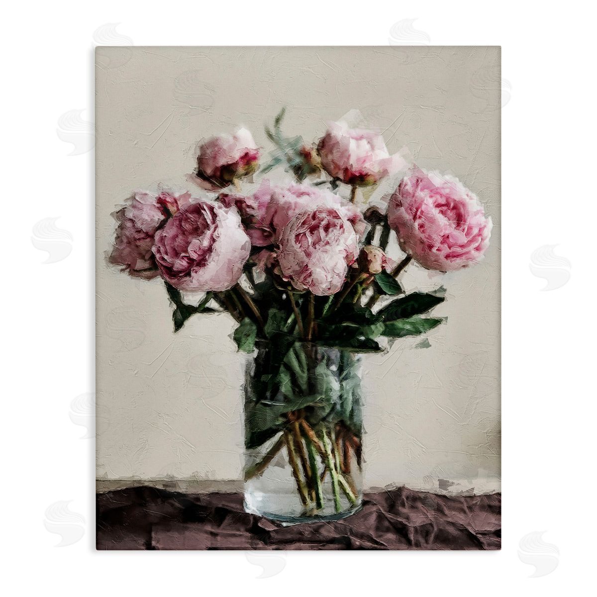 Jar Of Roses Canvas Wall Art, Home Decor by Sundance Group, LLC.