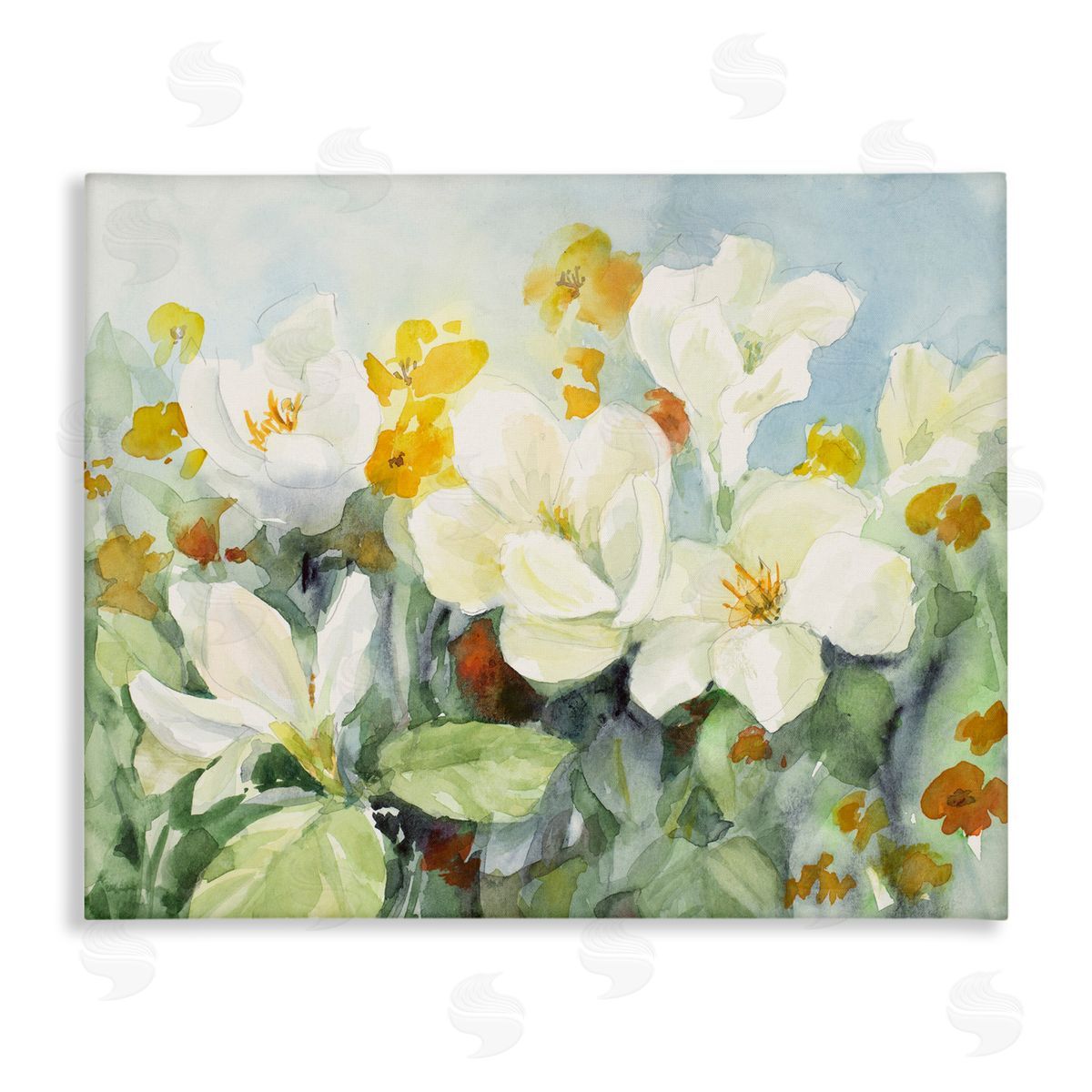 Early Spring Meadow Canvas Wall Art, Home Decor by Lanie Loreth