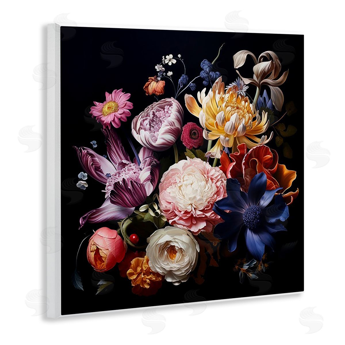 Lazar Studio Vintage Botanical Life Wooden Wall Plaque Art Print