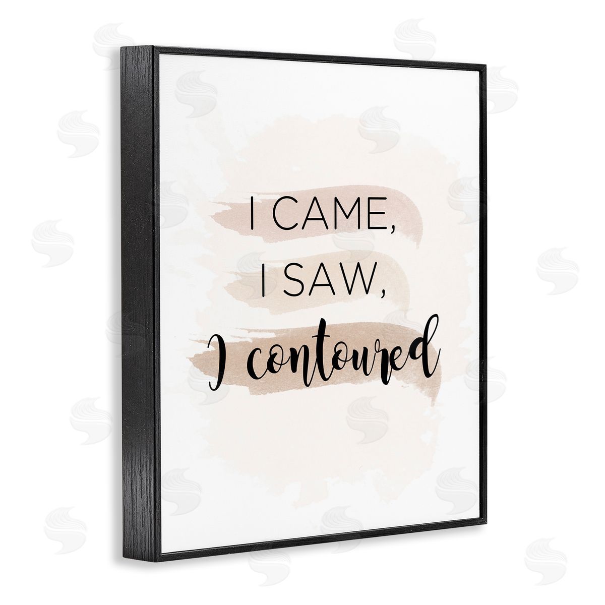 Came Saw Contoured Black Frame Print Wall Art, Home Decor by Anna Quach