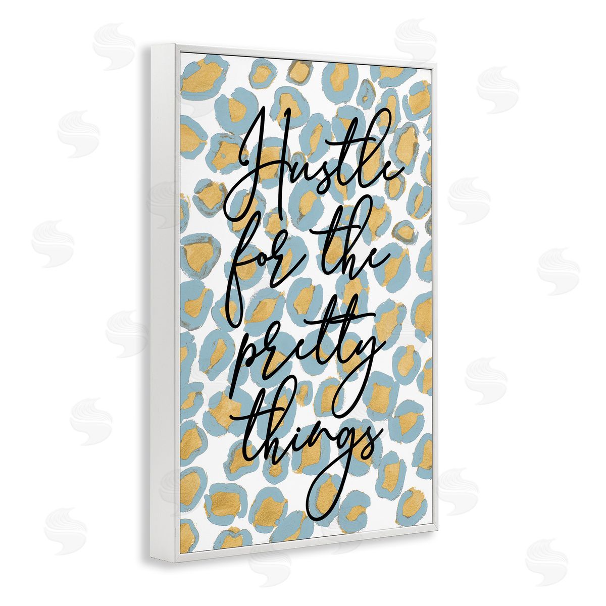 Hustle For Pretty Things White Frame Print Wall Art, Home Decor by Lanie Loreth