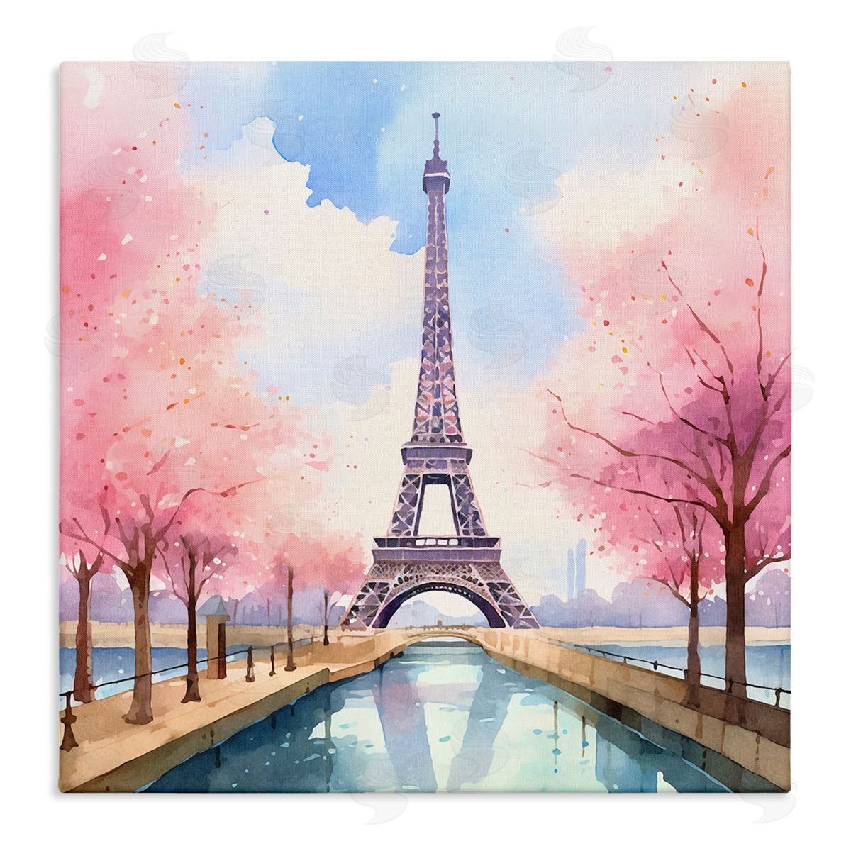 Paris Rendezvous Scene Canvas Wall Art, Home Decor by Andrea Haase