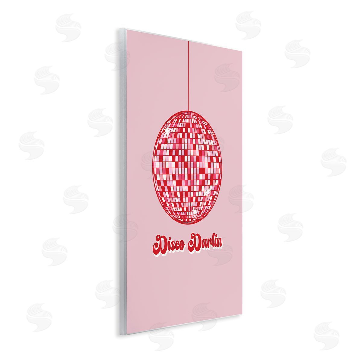 Retro Disco Darlin Wood Plaque Wall Art, Home Decor by JJ Design House, LLC.