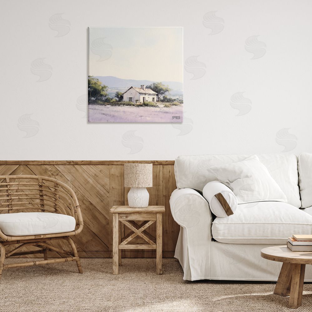 RB Rural Farm Horizon Canvas Wall Art Print in Room