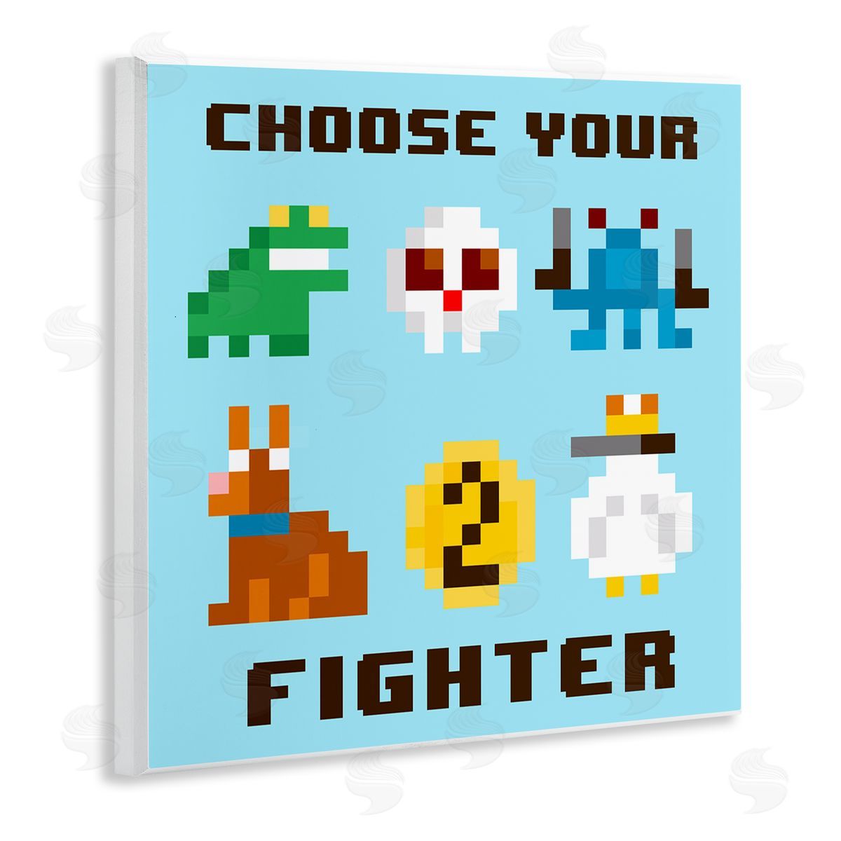 June Erica Vess Choose Gaming Fighter Wooden Wall Plaque Art Print