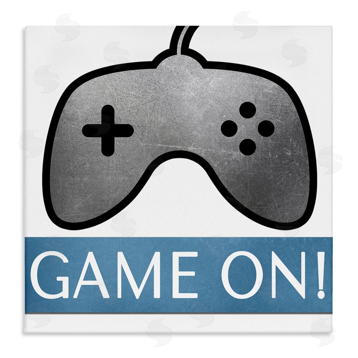 Kim Allen Game On Controller Canvas Wall Art Print