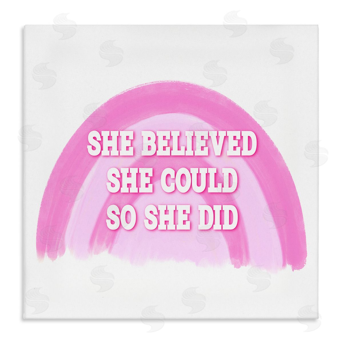 Amber Clarkson Believed She Could Canvas Wall Art Print