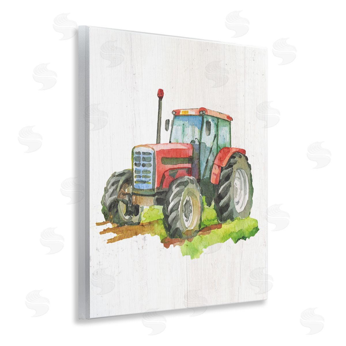 Detailed Country Tractor Wood Plaque Wall Art, Home Decor by Stupell Studio