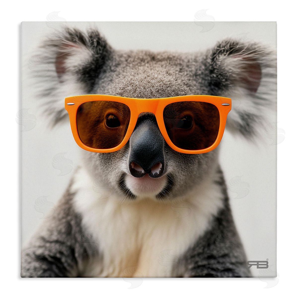 RB Cool Koala & Glasses Canvas Wall Art Print