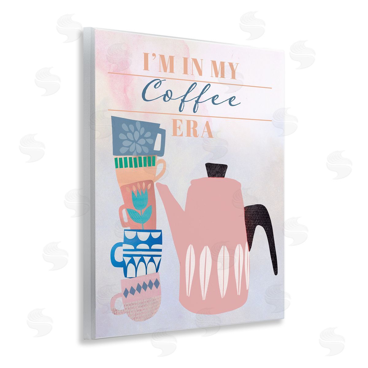 My Coffee Era Wood Plaque Wall Art, Home Decor by Jen Bucheli