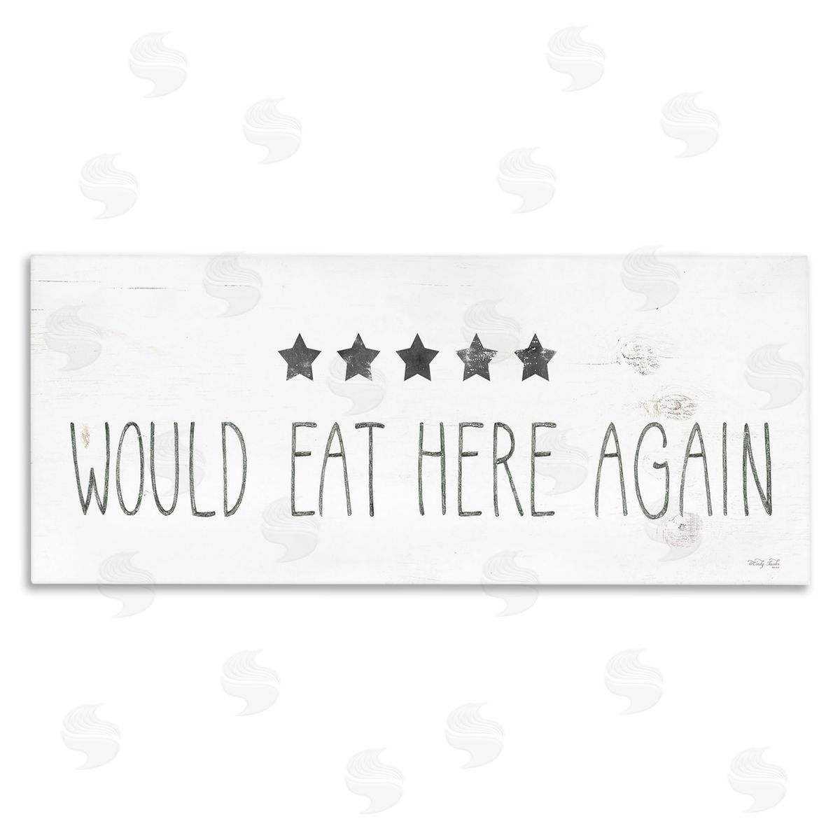Five Stars Kitchen Canvas Wall Art, Home Decor by Cindy Jacobs