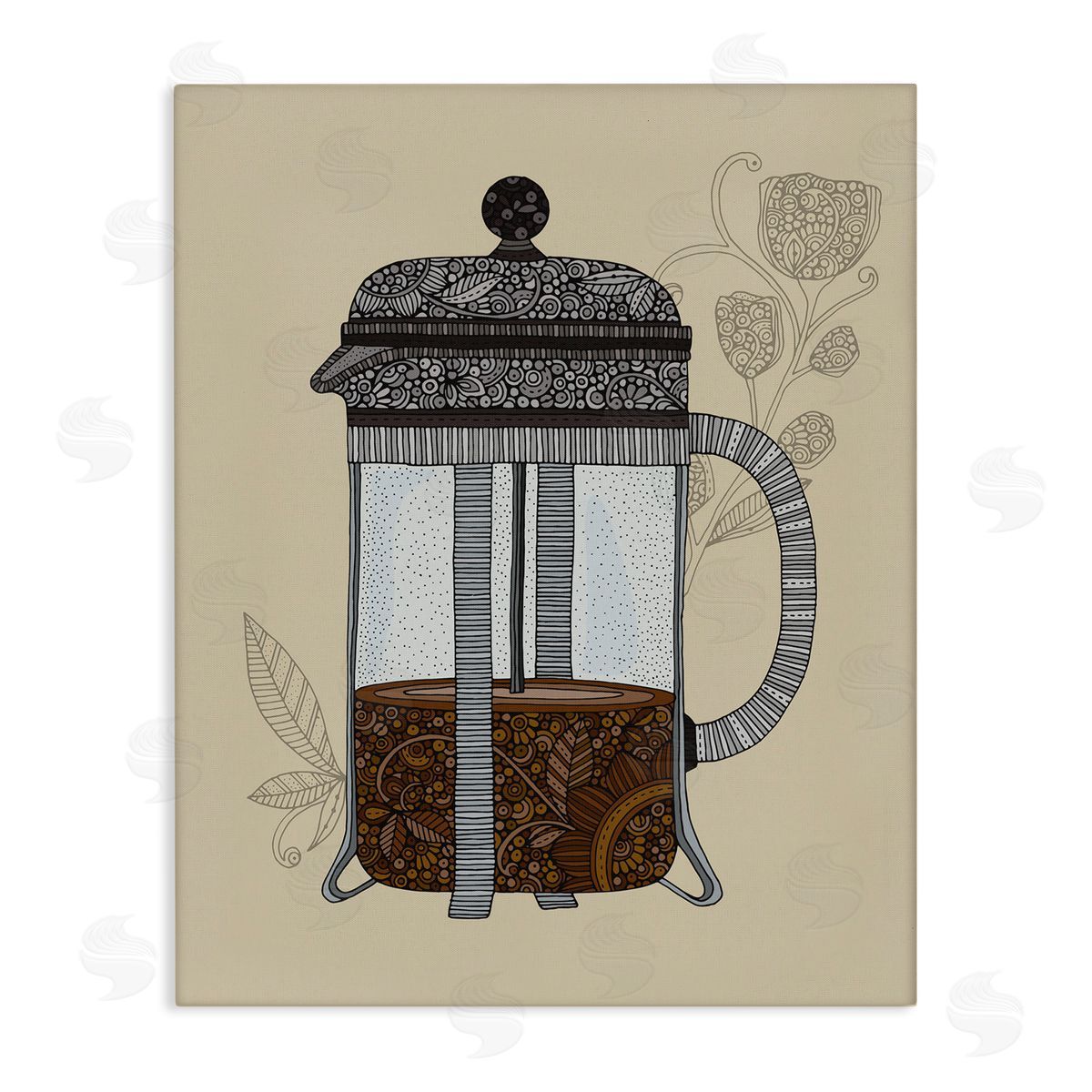 French Press Coffee Wall Art | Stupell Home Decor