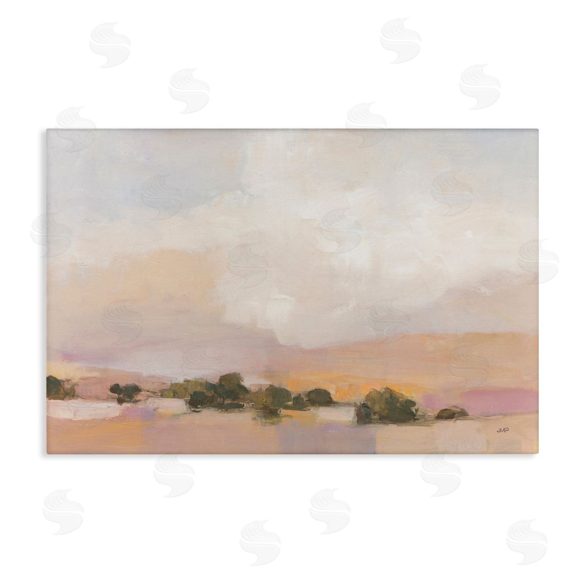 Julia Purinton Desert Landscape Abstract Canvas Wall Art Print