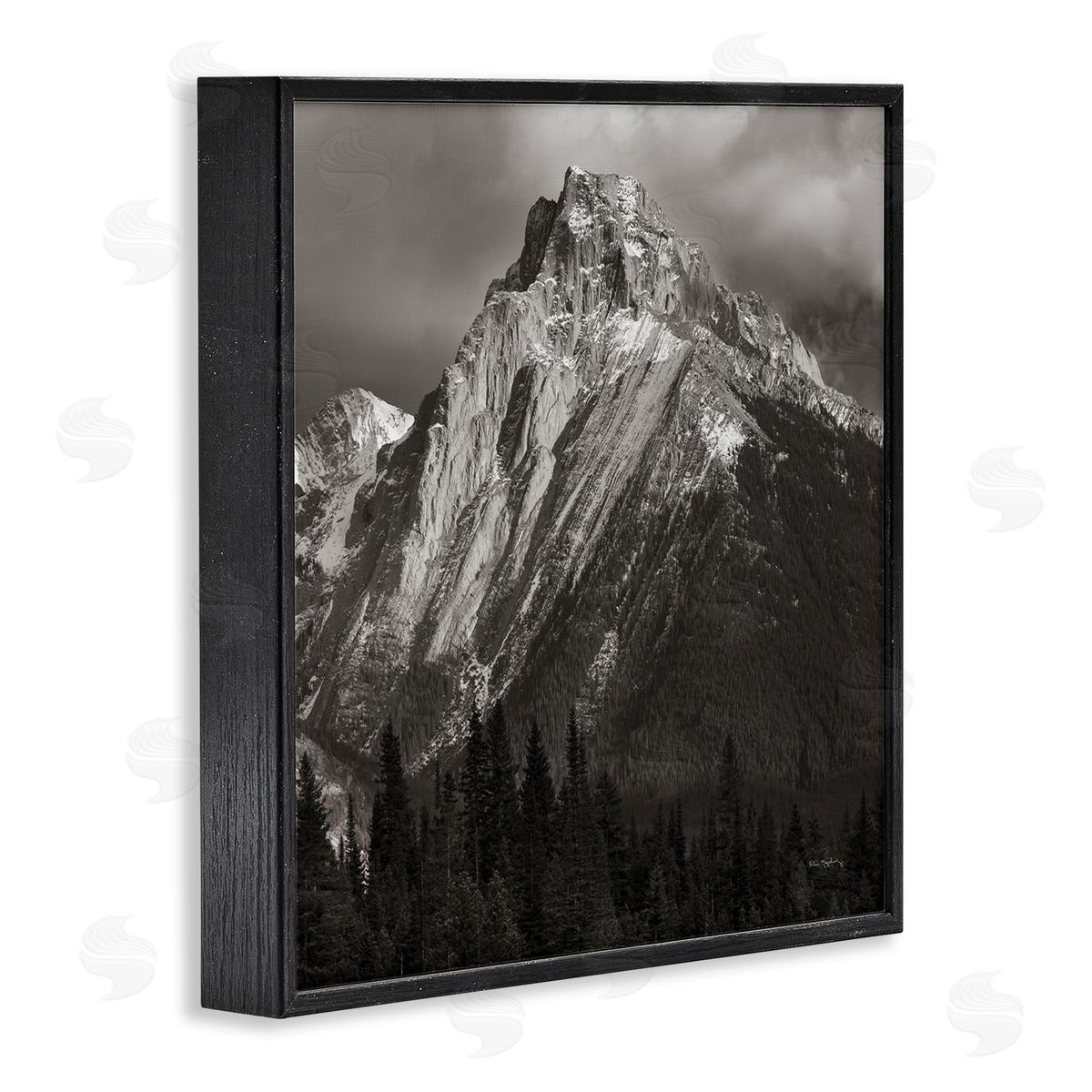 Alan Majchrowicz Canadian Rockies View Black Framed Giclee Wall Art Print