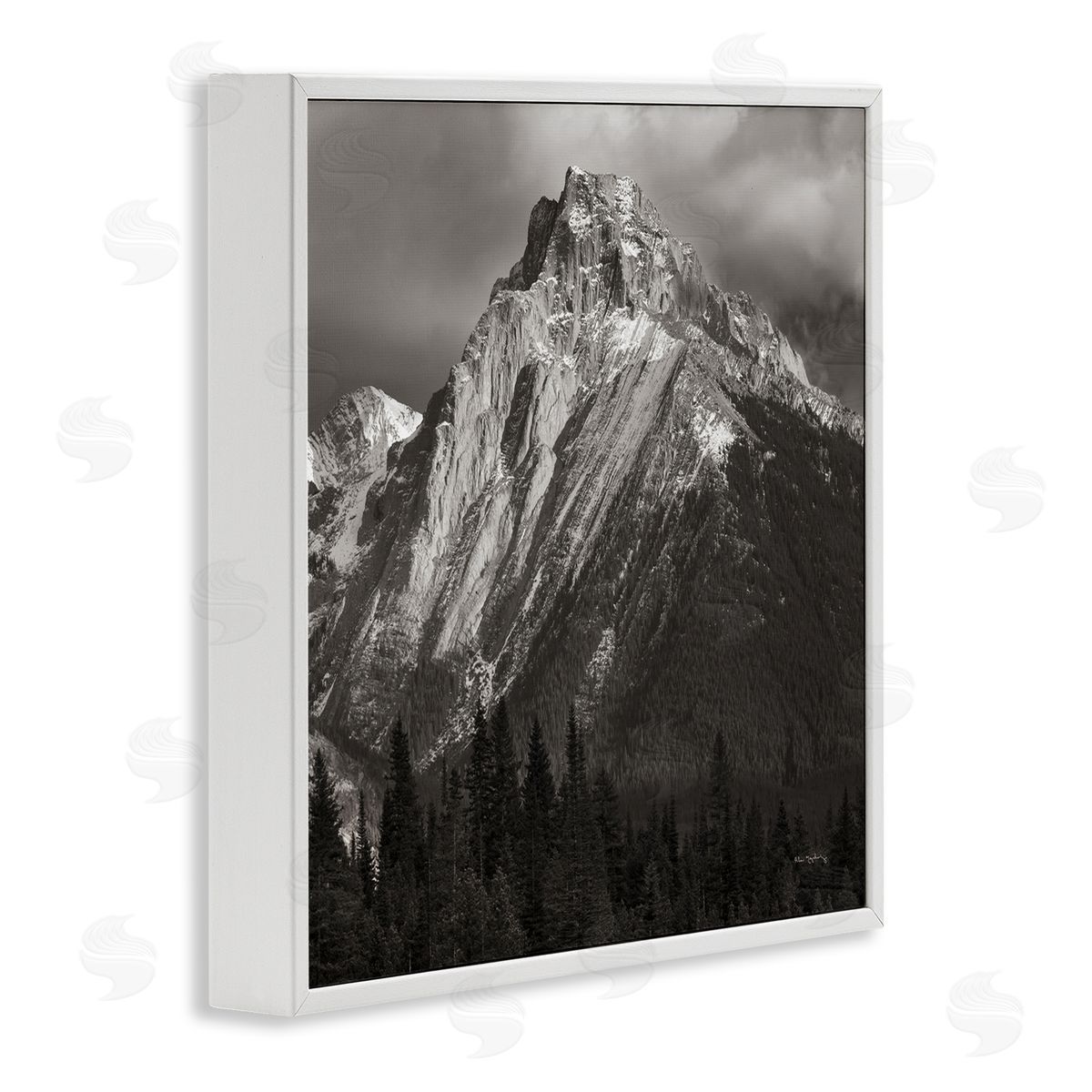Alan Majchrowicz Canadian Rockies View White Framed Giclee Wall Art Print