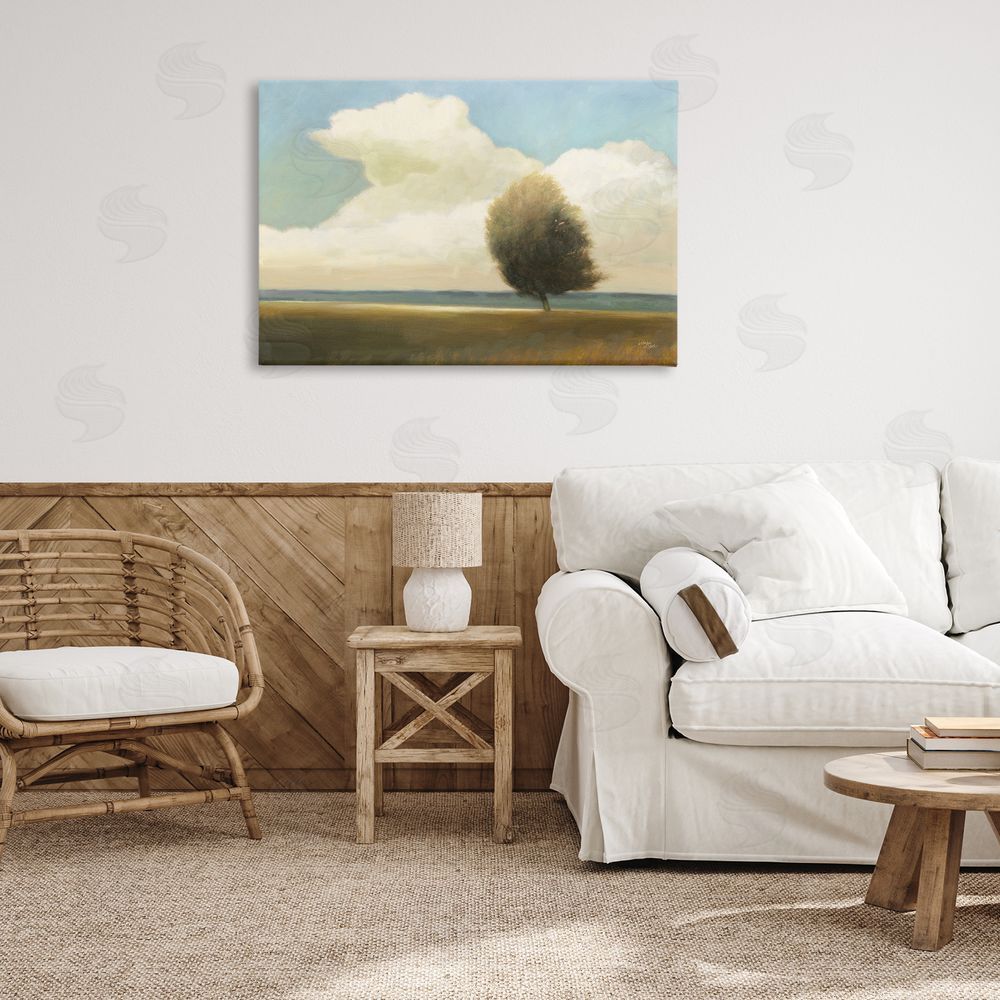 Wellington Studio Windblown Tree Landscape Canvas Wall Art Print in Room