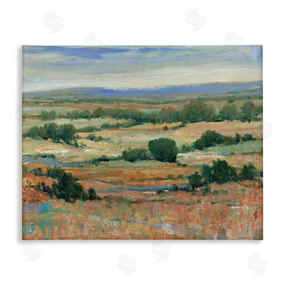Tim O'Toole Traditional Farmland Landscape Canvas Wall Art Print