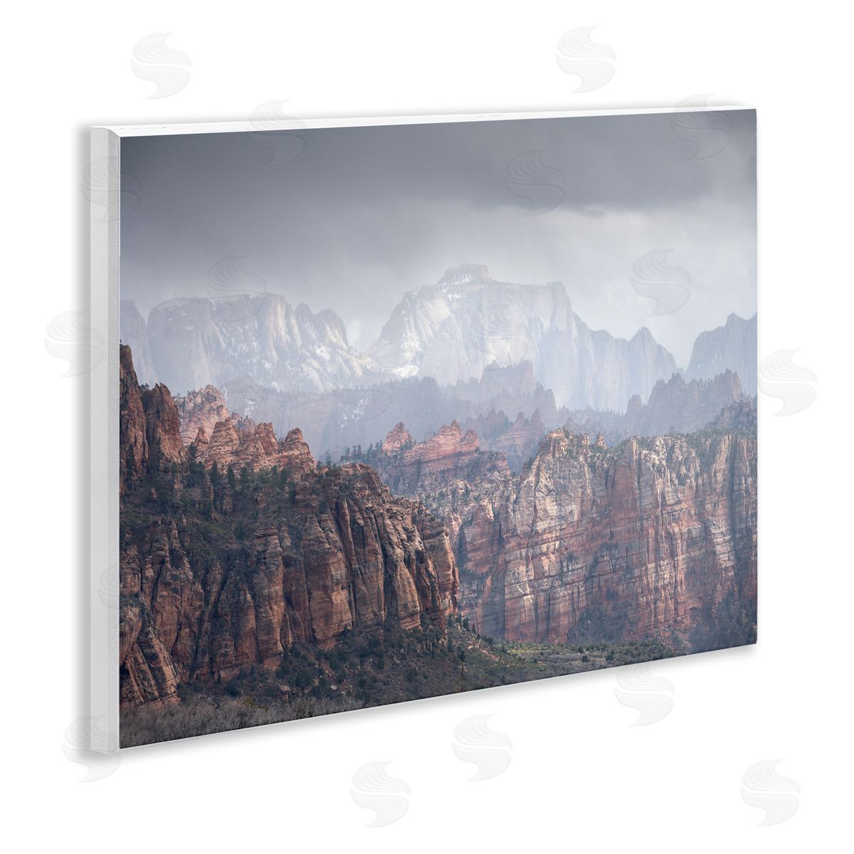 Zion National Park Wood Plaque Wall Art, Home Decor by Hunter Page Photography