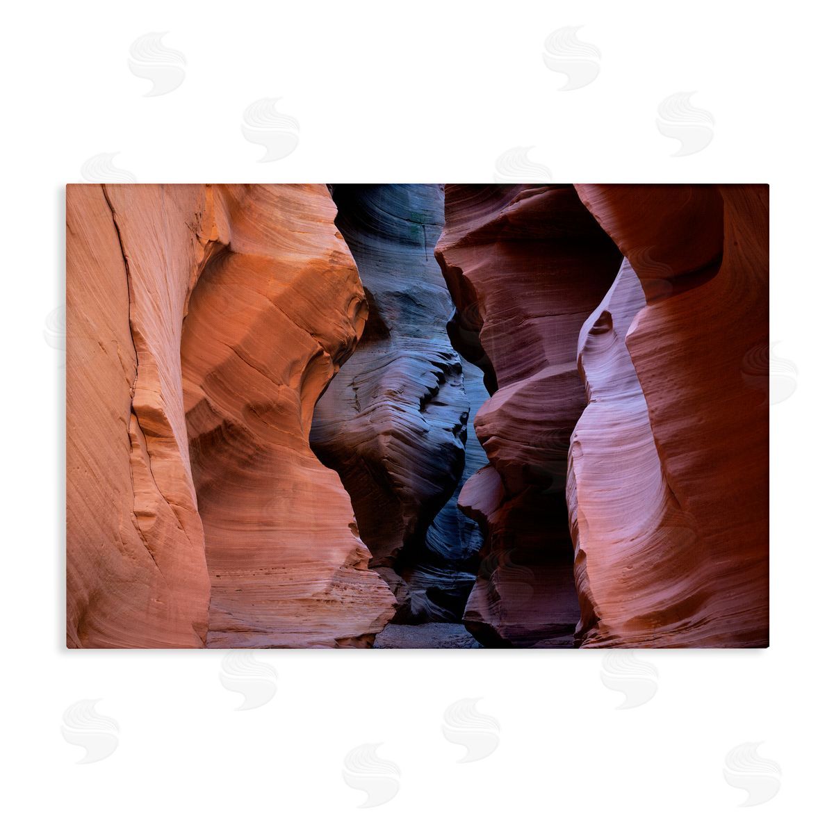 Slot Canyon View Canvas Wall Art, Home Decor by Hunter Page Photography