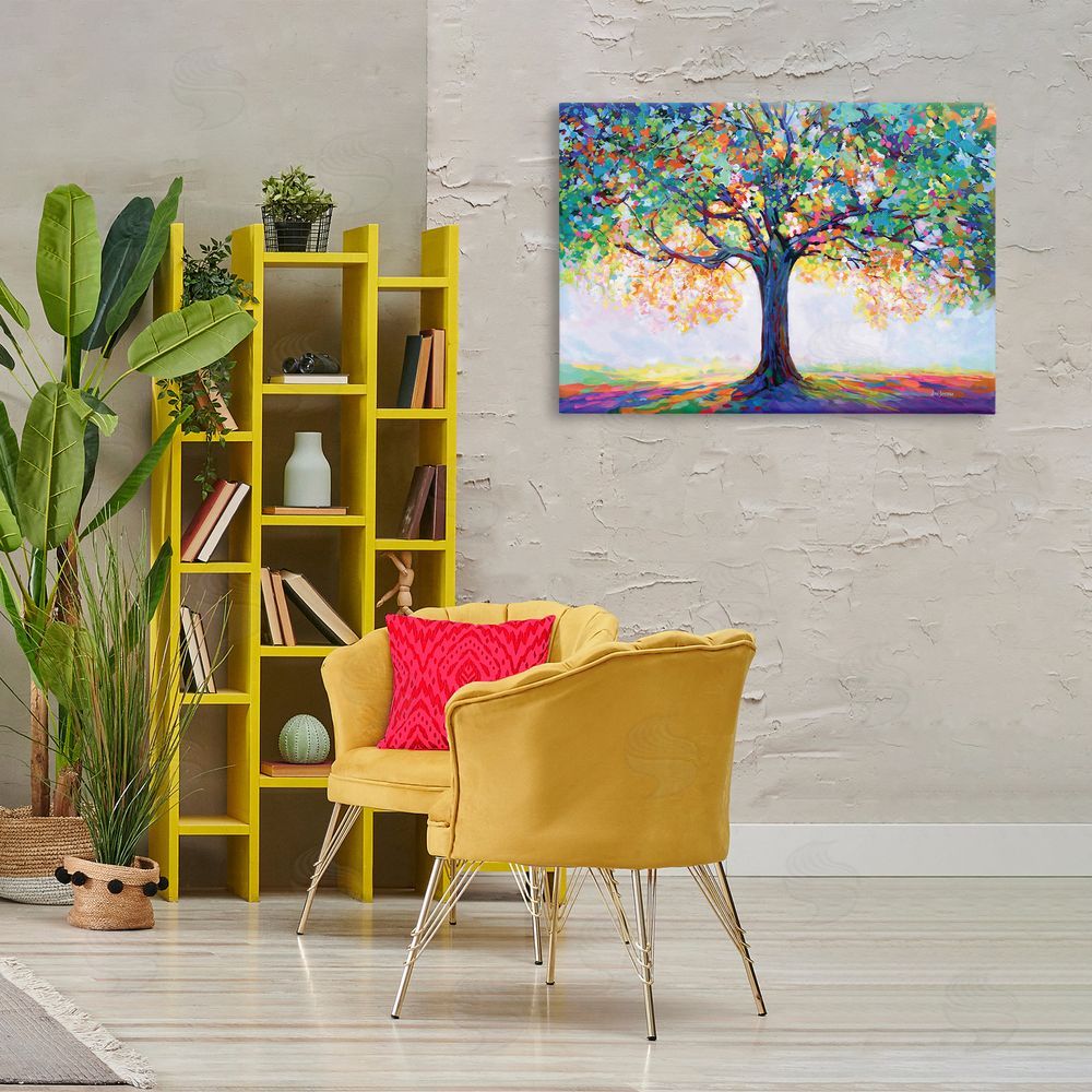 Leon Devenice Tree Of Opportunity Canvas Wall Art Print in Room