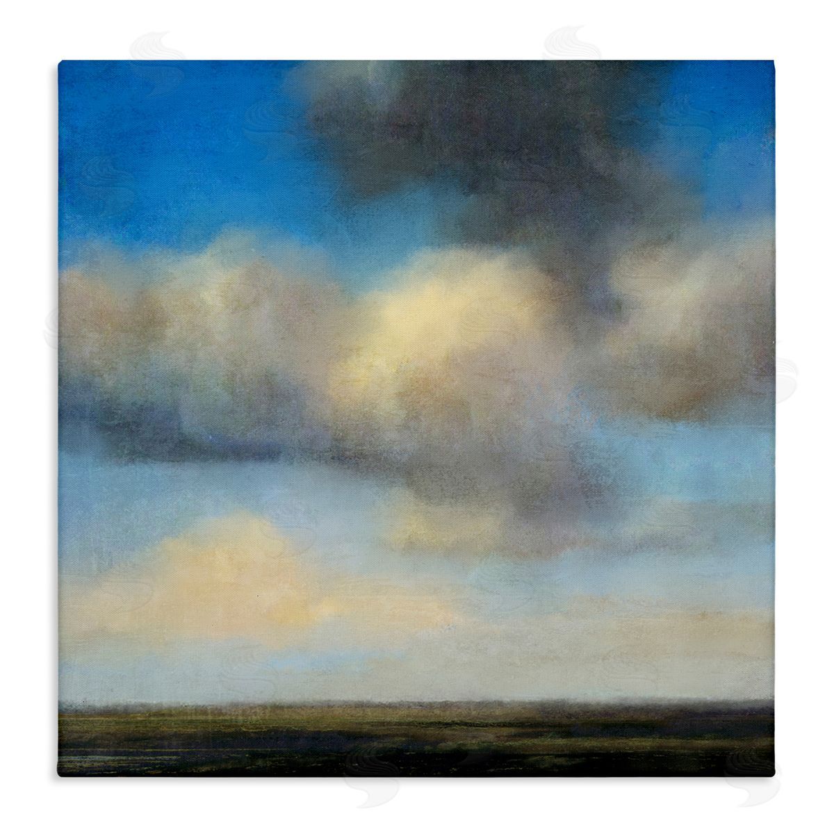 Suzanne Nicoll Clouds Over Countryside Canvas Wall Art Print
