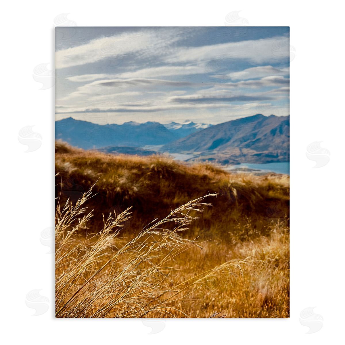 Windblown Mountain Region Canvas Wall Art, Home Decor by Kali Wilson