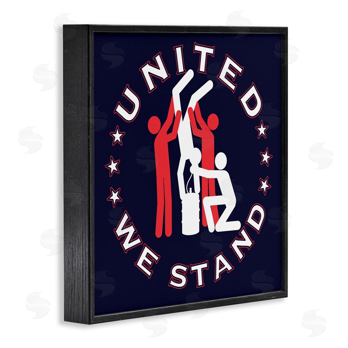 Jedco Brands Inc. Funny Keg Stand Black Framed Giclee Wall Art Print