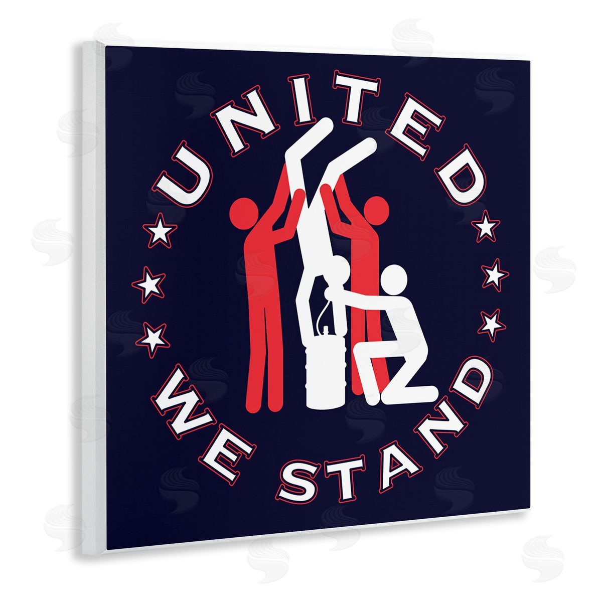 Jedco Brands Inc. Funny Keg Stand Wooden Wall Plaque Art Print