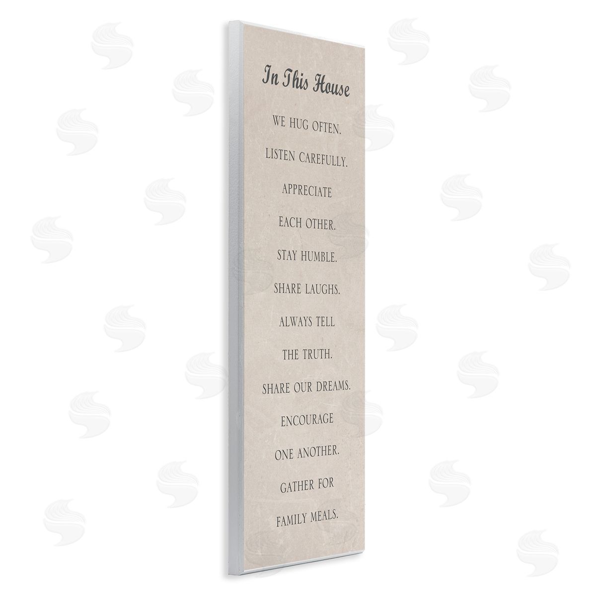 Family Love Phrases Wood Plaque Wall Art, Home Decor by Sd Graphics Studio