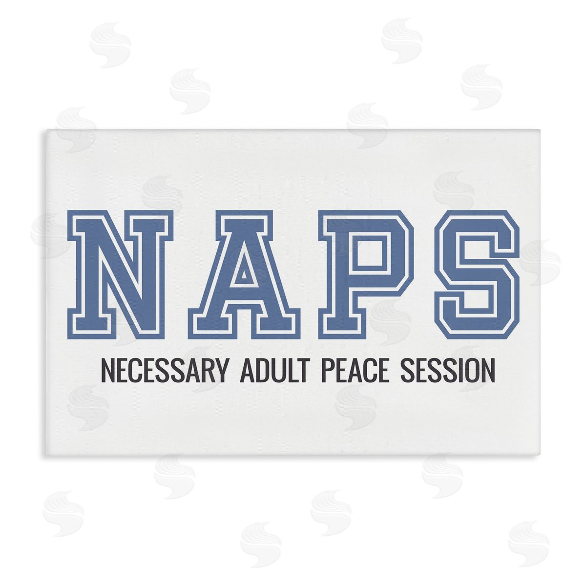 Funny Naps Phrase Canvas Wall Art, Home Decor by Sd Graphics Studio
