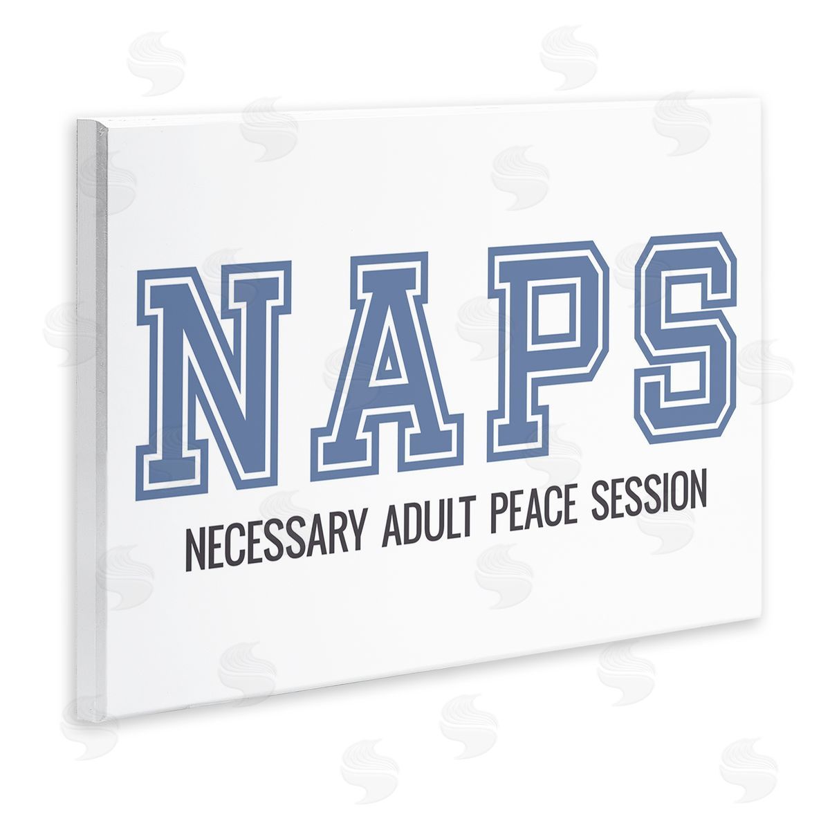 Funny Naps Phrase Wood Plaque Wall Art, Home Decor by Sd Graphics Studio