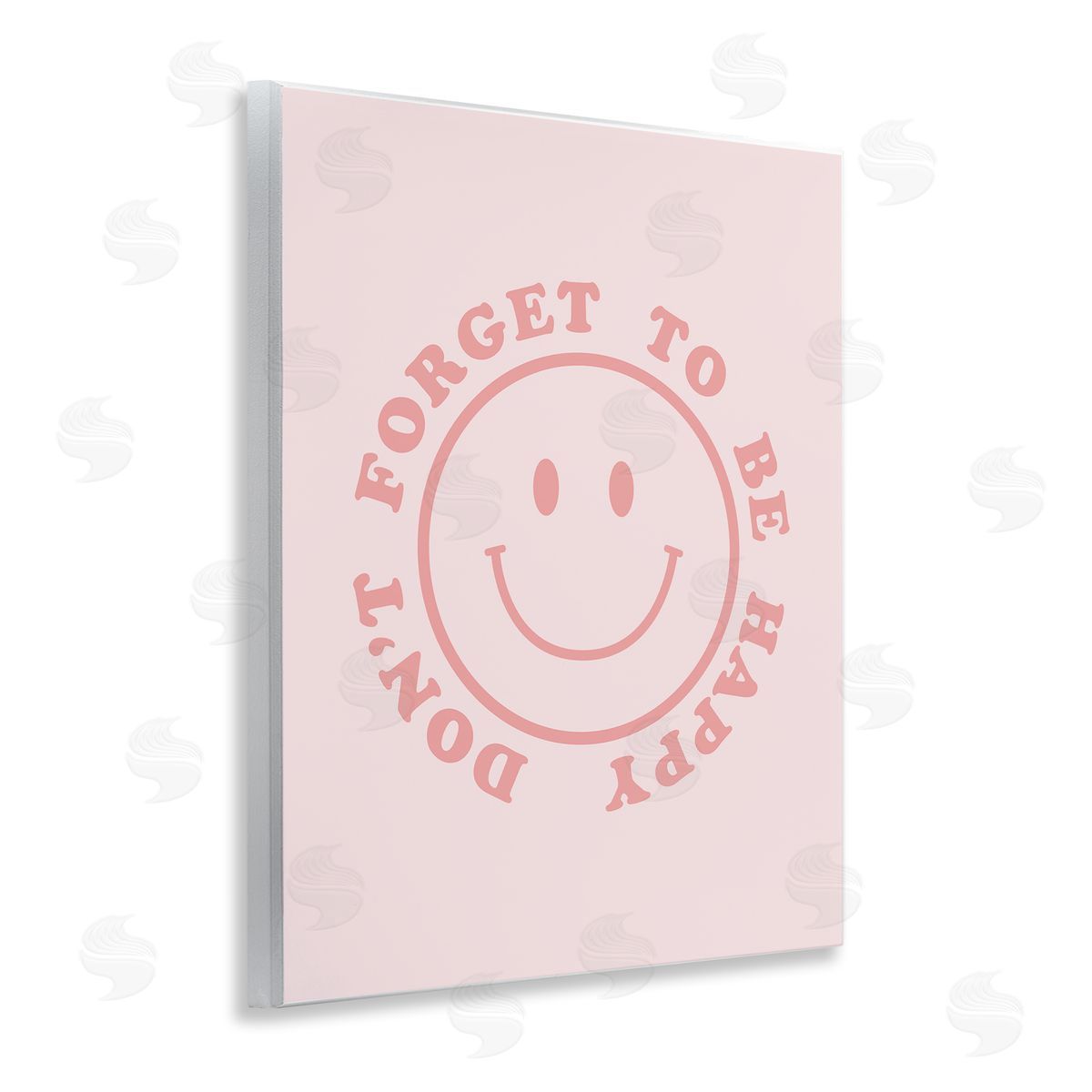CAD Designs Don't Forget Be Happy Wooden Wall Plaque Art Print