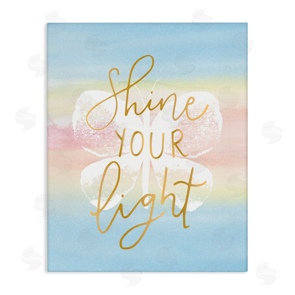 Shine Your Light Canvas Wall Art, Home Decor by Blue Chair Blessing