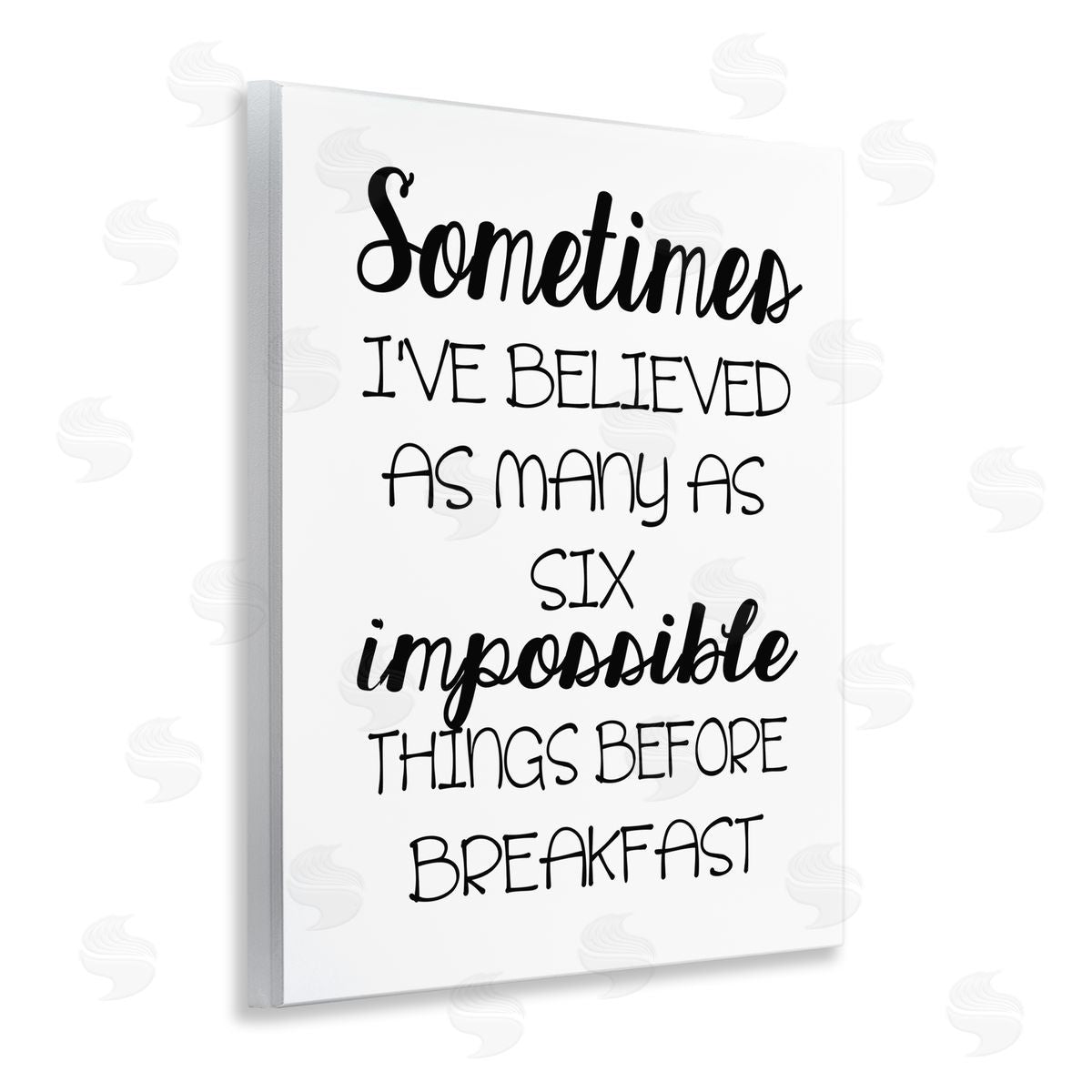 Ashley Calhoun Six Things Story Quote Wooden Wall Plaque Art Print