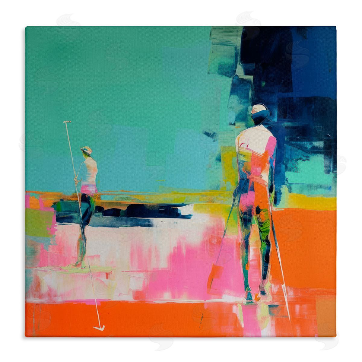 Irena Orlov Golf Course View Canvas Wall Art Print