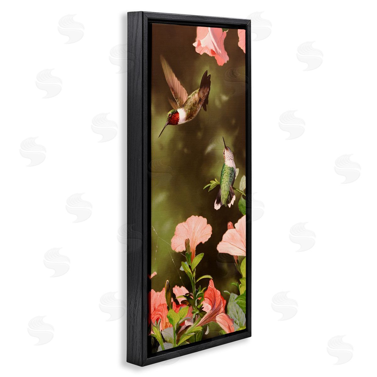 Mark Kelso Two Fluttering Hummingbirds