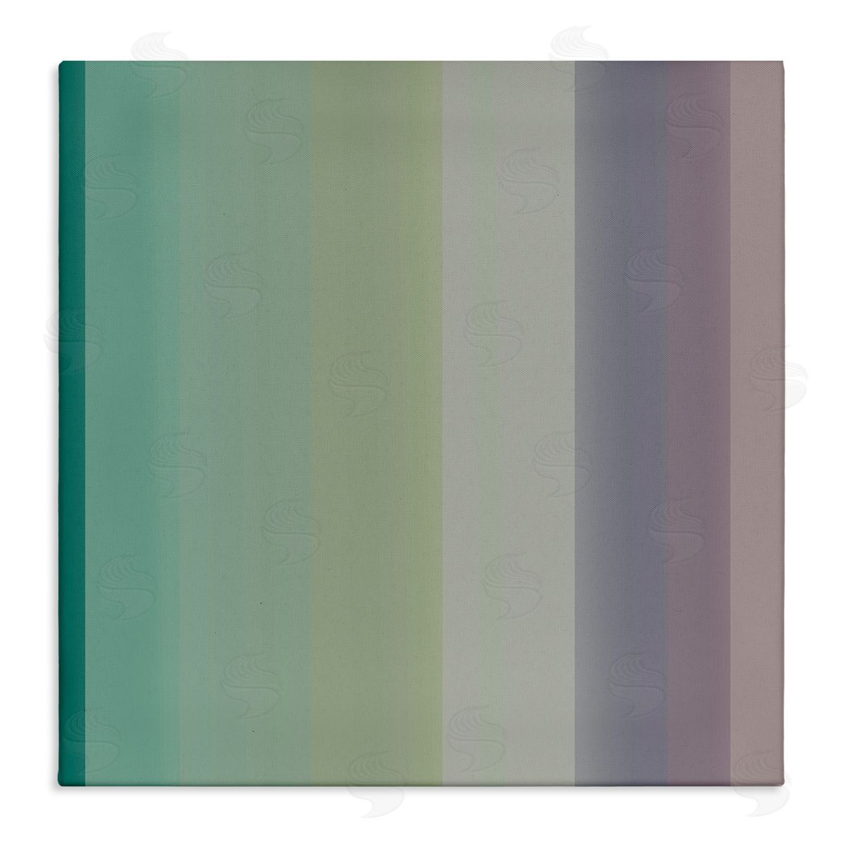Third & Wall Studios Green & Purple Gradient Canvas Wall Art Print
