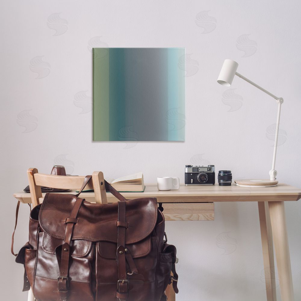 Third & Wall Studios Subtle Ombre Gradient Canvas Wall Art Print in Room